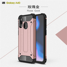 Phone Funda For Samsung Galaxy A40 Case Cover Anti-knock Soft Silicone + Hard Plastic Case For Samsung A40 Coque A40 SM-A405F 2024 - buy cheap