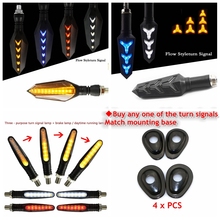 Motorcycle Refit Turn Signals Light  Tail Flasher LED Dynamic turn signal For YAMAHA R15 R25 R3 R6 R6S R1 MT01 MT03 MT07 MT09 2024 - buy cheap