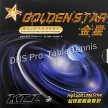 KTL GOLDEN STAR High Spin Loop Drive Pips In Table Tennis Rubber with Sponge for table tennis racket 2022 - buy cheap
