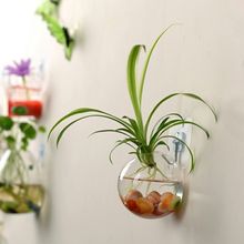 Подвесная стеклянная ваза-шар цветок плантатор горшок Террариум контейнер Декор для дома и сада 2022 - купить недорого
