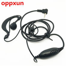 OPPXUN 1 PIN Большие PTT наушники 2,5 мм для MOTOROLA T5428,T5620,T5,T6,T7,T8,HYT TC310,TC320,TYT и т. д. рация 2024 - купить недорого