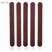 New 100pcs/lot Brown Nail File Sanding Buffer Block Pedicure Manicure Nail Buffing Polish Strips Nail Art Beauty Tools 2024 - buy cheap