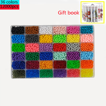 6000pcs 24 colors Refill Beads puzzle Crystal beads DIY water set ball games 3D handmade magic toys for children 2024 - buy cheap