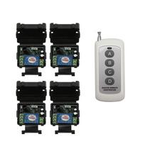 Universal DC 24 v 1channel  mini RF  wireless  remote control  switch  receiver transmitter 315/433MHZ 100m