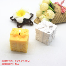 Small Gift box candle mold 3D soap Making silicone molds 2024 - buy cheap