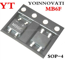 1000 шт./лот MB6F 600V 500MA SOP4 IC лучшее качество. 2024 - купить недорого