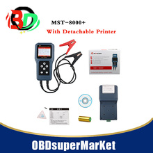 MST-8000+ Digital Battery Analyzer With Detachable Printer FAST shipping auto battery tester mst-8000+ 2024 - buy cheap