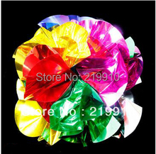 Free Shipping 2 pcs/lot Mini Spring Flowers Mylar Magic Tricks 2024 - buy cheap