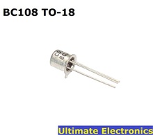 Transistor pequeno do sinal de 50 pces bc108 bc108b para-18 npn 2024 - compre barato