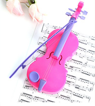 Mini violino eletrônico de plástico desenhável, brinquedo infantil educacional, instrumento de músico, para crianças 2024 - compre barato