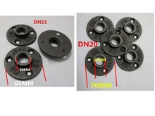 Rosca bsp com encaixes de tubulação de ferro maleável, rosca bsp para montagem no chão, flange antigo de 1/2 ", flange de 3/4", ferramenta de hardware, flanges de fundição de ferro com 10 peças 2024 - compre barato