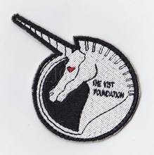50%Embroidery Gundam unicorn The Vist Foundation  Military Tactical Morale Embroidery patch Badges B2473 2024 - buy cheap