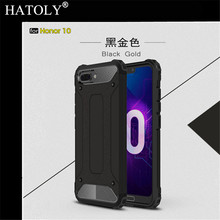 For Cover Huawei Honor 10 Case Anti-knock Rugged Armor Hard Cover For Honor 10 Silicone Phone Bumper Case For Huawei Honor 10 2024 - buy cheap