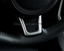 ABS хромированные аксессуары для интерьера накладка на руль отделка Блестки для Jaguar XE/XF/F-Pace x761 2016 автомобильный Стайлинг 2024 - купить недорого