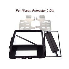 Good quality Car Fascia For NISSAN Primastar Opel Vivaro Renault Trafic II facia frame panel dash mount kit adapter trim DVD 2024 - buy cheap