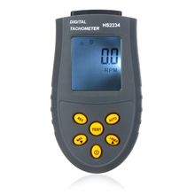 Tacómetro láser Digital para Motor de coche, medidor de velocidad portátil sin contacto, LCD, RPM, HS2234 2024 - compra barato