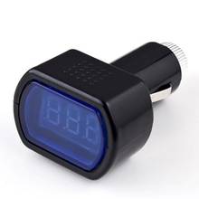 Inpelanyu Hot Sale  LED Digital Display Cigarette Lighter Electric Voltage Meter For Auto Car Vehicle Battery Monitor Voltmeter 2024 - buy cheap