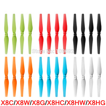 SYMA X8 X8C X8W X8G X8HC X8HW X8HG Part Propeller Spare parts Set Quadcopter Blades Plastic RC Drone Accessories Helicopter Fan 2024 - buy cheap