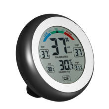 Multifunctional Digital Thermometer Hygrometer Temperature gauge Humidity Meter clock wall Max Min Value Trend Display C/Funit 2024 - buy cheap