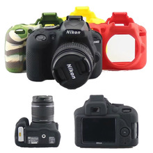 Funda de silicona suave para cámara Nikon D3400, funda protectora de goma de cámara, bonita 2024 - compra barato