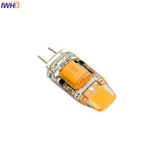 IWHD 10pcs/lot LED G4 LED 12V Bulb COB LED 1W 2700K~6500K Bi-pin Lights Corn Lights Cover High Bright Spotlight 2024 - buy cheap