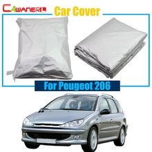 Clâmpada para peugeot 206, capa protetora automática resistente à poeira e uv, proteção contra chuva e neve 2024 - compre barato