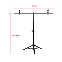 68cm X 76cm Photography T-Shape PVC Backdrop Background Support Stand Frame System Backgrounds Stands For Photo Studio Video 2024 - buy cheap