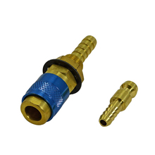 TIG Welding Gas & Water Quick Connector Fitting Hose Connector Blue Welding Machine Accessory Parts Free Shipping 2024 - buy cheap