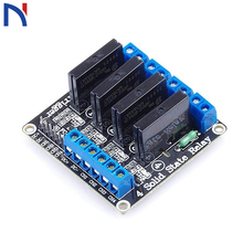 4 Channel Solid State Relay Module Board High Level Trigger 5V 2A for Arduino Uno Duemilanove MEGA2560 MEGA1280 ARM DSP PIC 2024 - buy cheap