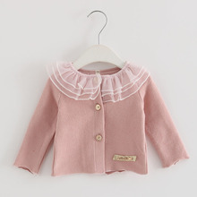 IDEA FISH Spring 0-2Y Baby Girls Blouse Christmas Kids Clothes Long Sleeve Girls Shirt Kids Tops pink red 2024 - buy cheap