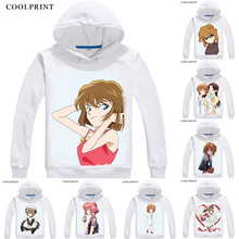 Sudadera con capucha de Anime para hombre y mujer, prenda deportiva de Anime con estampado de Mickey y Minnie, con diseño impreso de Meitantei Conan 2024 - compra barato