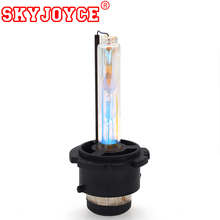 Skyjoyce-lâmpada de neblina hid d2c, d2s, 3000k, cor amarelo dourado, 35w, d2cs, 3000k, para carro, dias chuvosos 2024 - compre barato