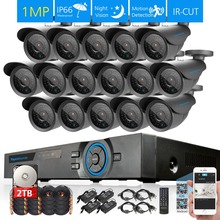 Toprohoime-sistema de vigilância cctv, 16 canais, ahd, 720 mp, 1080p, segurança ip66, sistema de 16ch, hdmi, p, ahd 2024 - compre barato