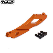 Rcawd frente anti-dobra placa chassis brace para rc hobby car 1/10 série hpi wr8 flux 108023 101210 101268 wr80014 2024 - compre barato