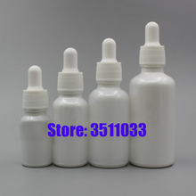 10ml20ml30ml50ml Glass Professional Cosmetic Dropper Bottle, Portable Beauty Essential Oil Container, White Empty Essence Vials 2024 - buy cheap