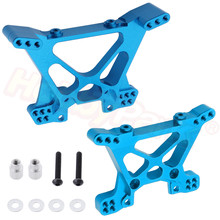 Front & Rear Shock Tower Set Aluminum Alloy Replacement of 6838 6839 for Traxxas 1/10 Slash 4x4 4WD RC Car Upgrade Parts Hop-Ups 2024 - buy cheap
