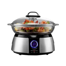 Multifunctional Electric Steamer Household Electric Steam Hot Pot Intelligent Electric Steam Cooker 2024 - buy cheap