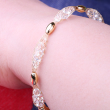 Hgflyxu pulseiras de cristal para as mulheres acessórios strass pulseiras presente casamento moda jóias 2022 quente 2024 - compre barato