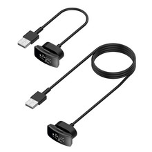 Cabo usb de 15cm/100cm para fitbit inspire/ inspire hr, cabo universal de carregamento rápido para substituição de smart watch 2024 - compre barato