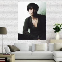 Custom canvas poster So Ji Sub Art painting Big Size poster cloth fabric wall poster print Silk Fabric Print 2024 - buy cheap