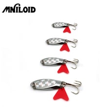 MNILOID-señuelo de Metal para Pesca, anzuelo de cucharilla duro, giratorio, Wobblers Isca Artificial, 5g/7g/10g/14g 2024 - compra barato