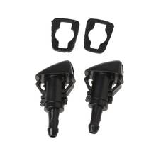 1 Pair Windshield Washer Wiper Water Spray Nozzle For Hyundai Verna ix35 ix25 2024 - buy cheap