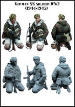 Tuskmodel-kit de figuras en miniatura de resina, escala 1 35, alemán E125 2024 - compra barato