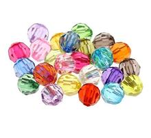 Free 3000PCs Mixed Acrylic Faceted Round Spacer Beads For Jewelry Making 6mm 2024 - buy cheap