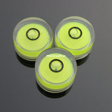 HACCURY 19*10mm 18*9mm Bullseye Bubble Level Circular Spirit Level for Horizontal Instrument Camera Accessories (100 pieces/lot) 2024 - buy cheap