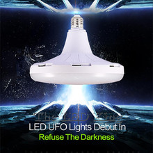 1 шт., сверхъярсветодиодный светодиодная лампа, 25 Вт, 35 Вт, 50 Вт, SMD 5730, плоская светодиодная лампочсветильник 220 В, 230 В, E27, НЛО светодиодный светодиодная энергосберегающая лампа для светильник щения 2024 - купить недорого