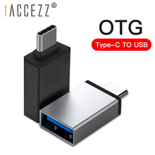 ¡! ACCEZZ-adaptador OTG USB tipo C para teléfono, convertidor de Flash de sincronización de datos, para One Plus 5, para LG G5, G6, Xiaomi Mi 5, 6, 8, Samsung Galaxy S8, S9 2024 - compra barato