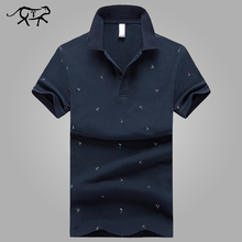 Men's Polo Shirt Style Summer Fashion Printed Lapel POLO Men Cotton Short Sleeve Camisas Slim Fit Casual Male Polo Shirt Brand 2024 - buy cheap