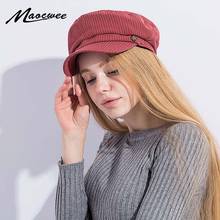 2018 Military Cap Hat Female Winter Hats For Women Ladies Army Militar Hat Visor Cap Sailor Hat Bones Red Stripes Newsboy Caps 2024 - buy cheap