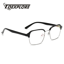 TOEXPLORE Men Women Optical Eyewear Frame Vintage Retro Goggle TR90 Frame Glasses Reading Myopia Brand Designer Fashion Eyewear 2024 - buy cheap